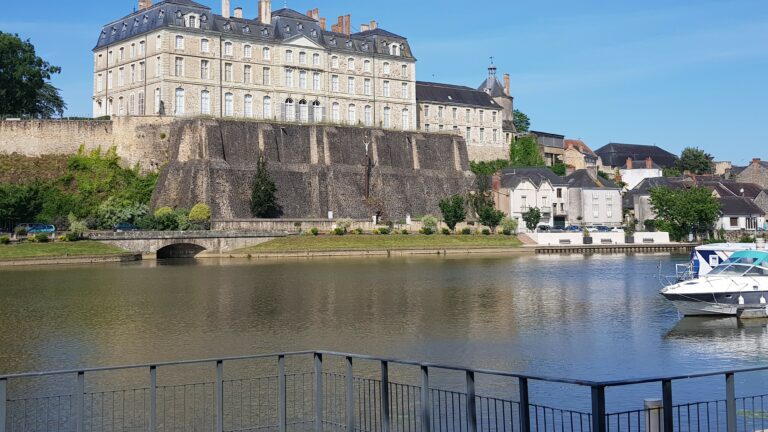 photo de la rivière de Sablé-sur-Sarthe