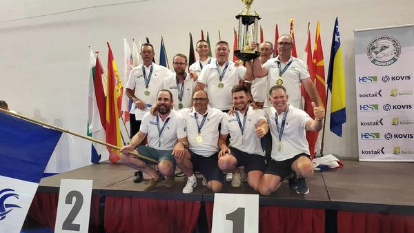 Podium Championnat du Monde des Clubs 2024 en Slovénié