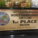 Coupe remise au SPP87 pour leur première place au Championnat du Monde des Clubs 2024 en Slovénie