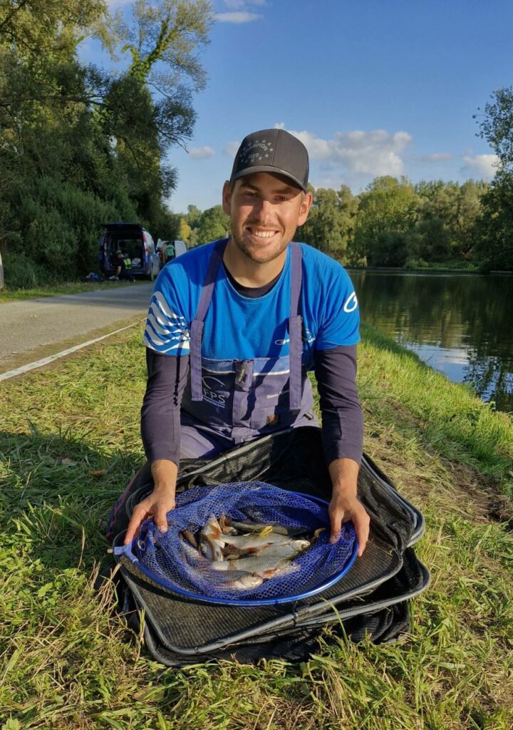 Thomas Monsigny et ses poissons à la 1ère Division Mixte
